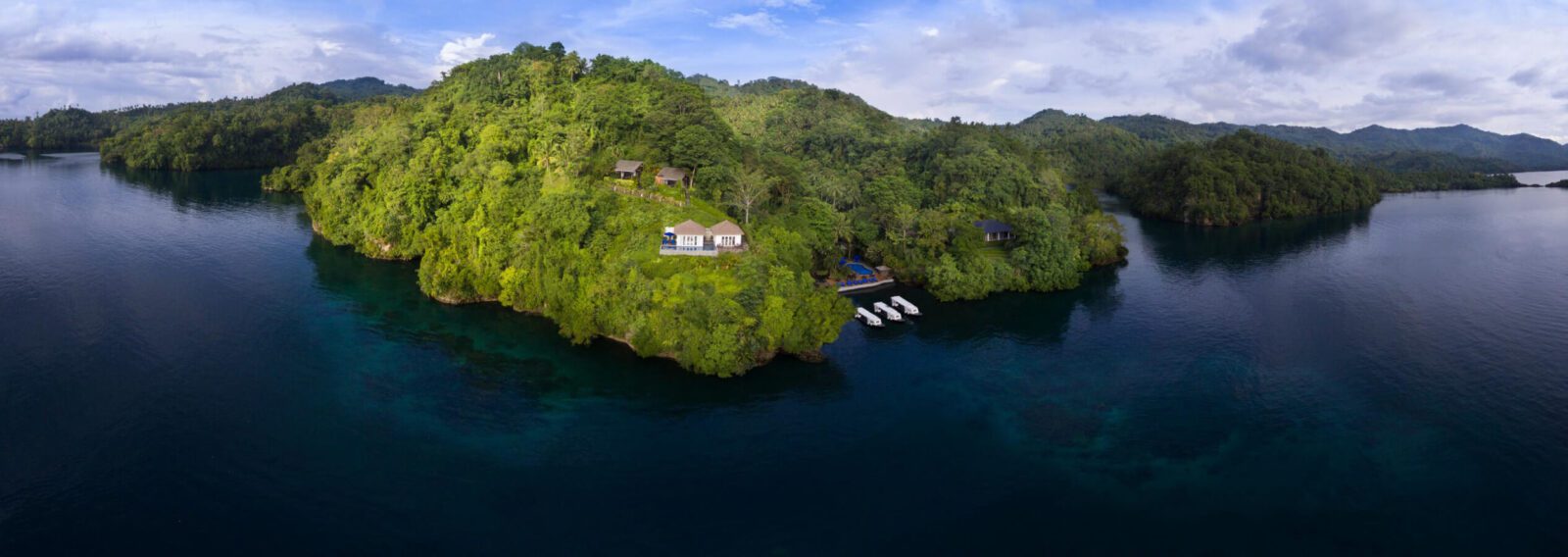 Lembeh resort bird view shot