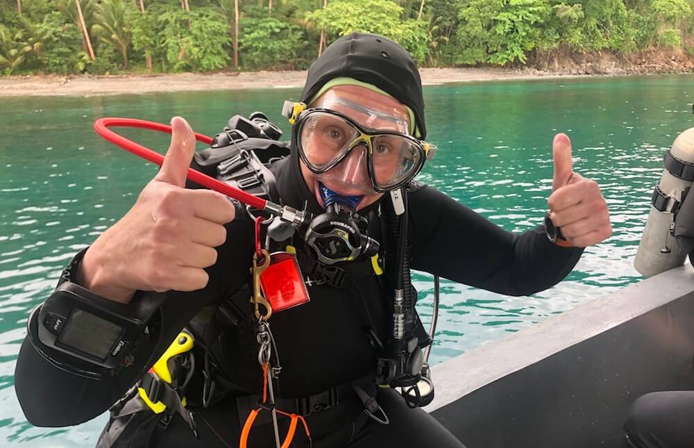 Diver in Lembeh