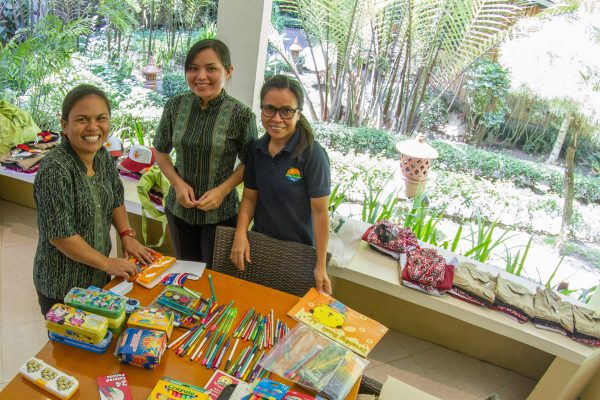 Over the years Helen has been a driving force behind the Lembeh Resort School Donation projects